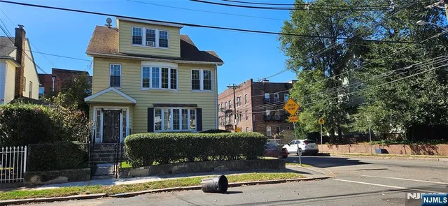 a view of a building with many windows