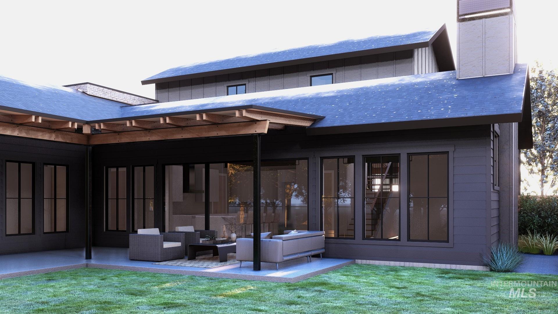 134 South Carbon Rivet Avenue Eagle, ID 83616 - Photo 4 of 20 Large covered patio and yard
