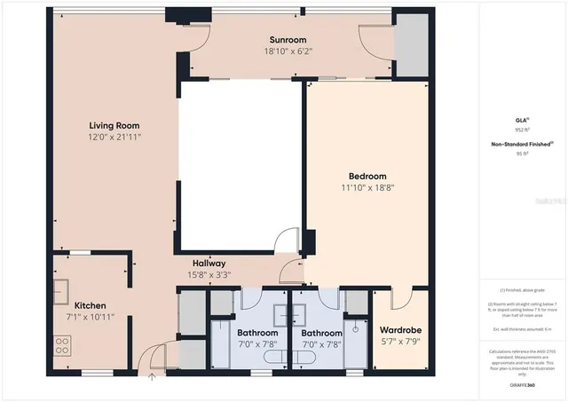 a view of a lake from a window