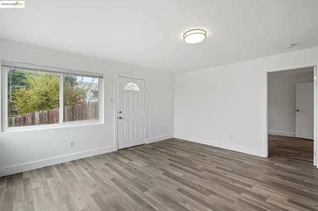a view of livingroom with furniture and fireplace