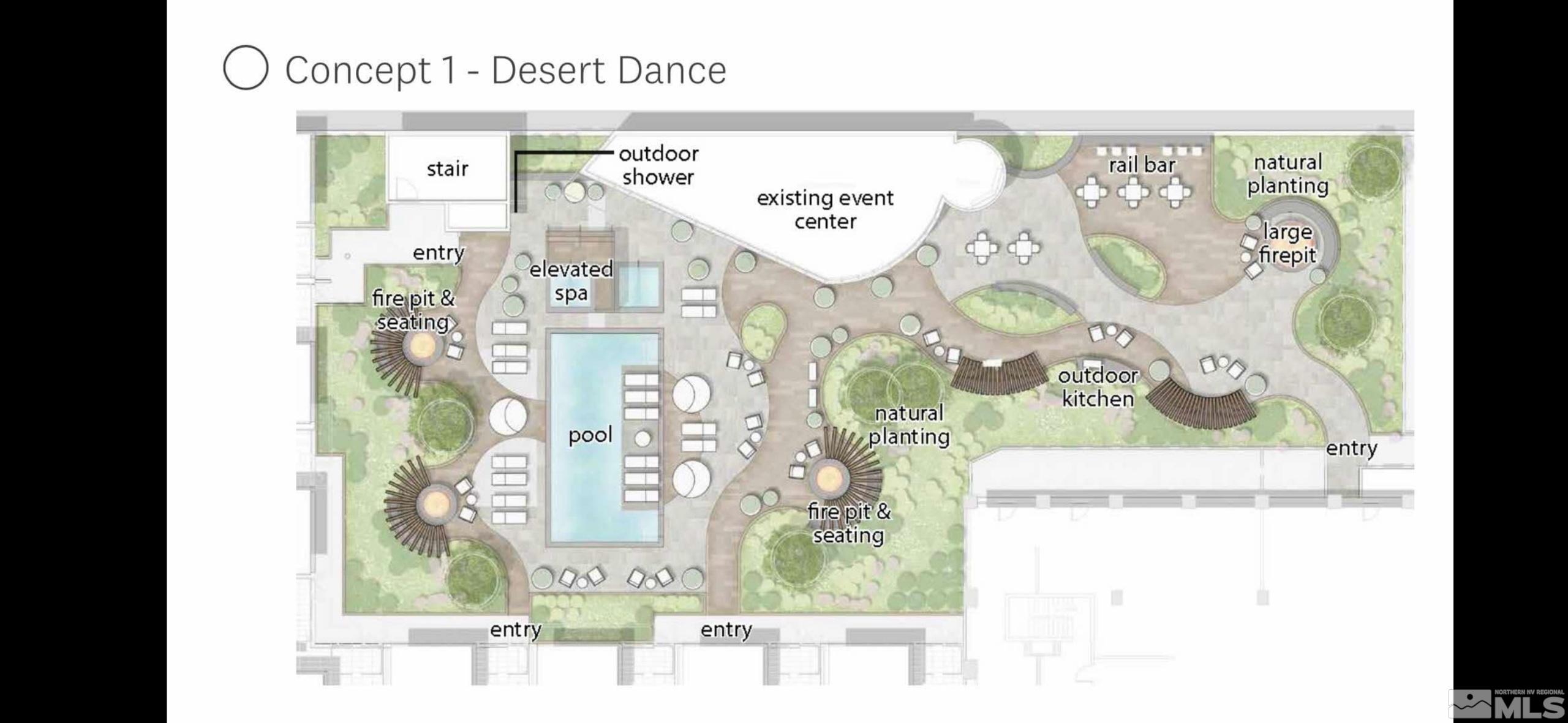 255 North Sierra Street, Unit 801 Reno, NV 89501 - Photo 28 of 32 a picture of a wall with a lot of flowers