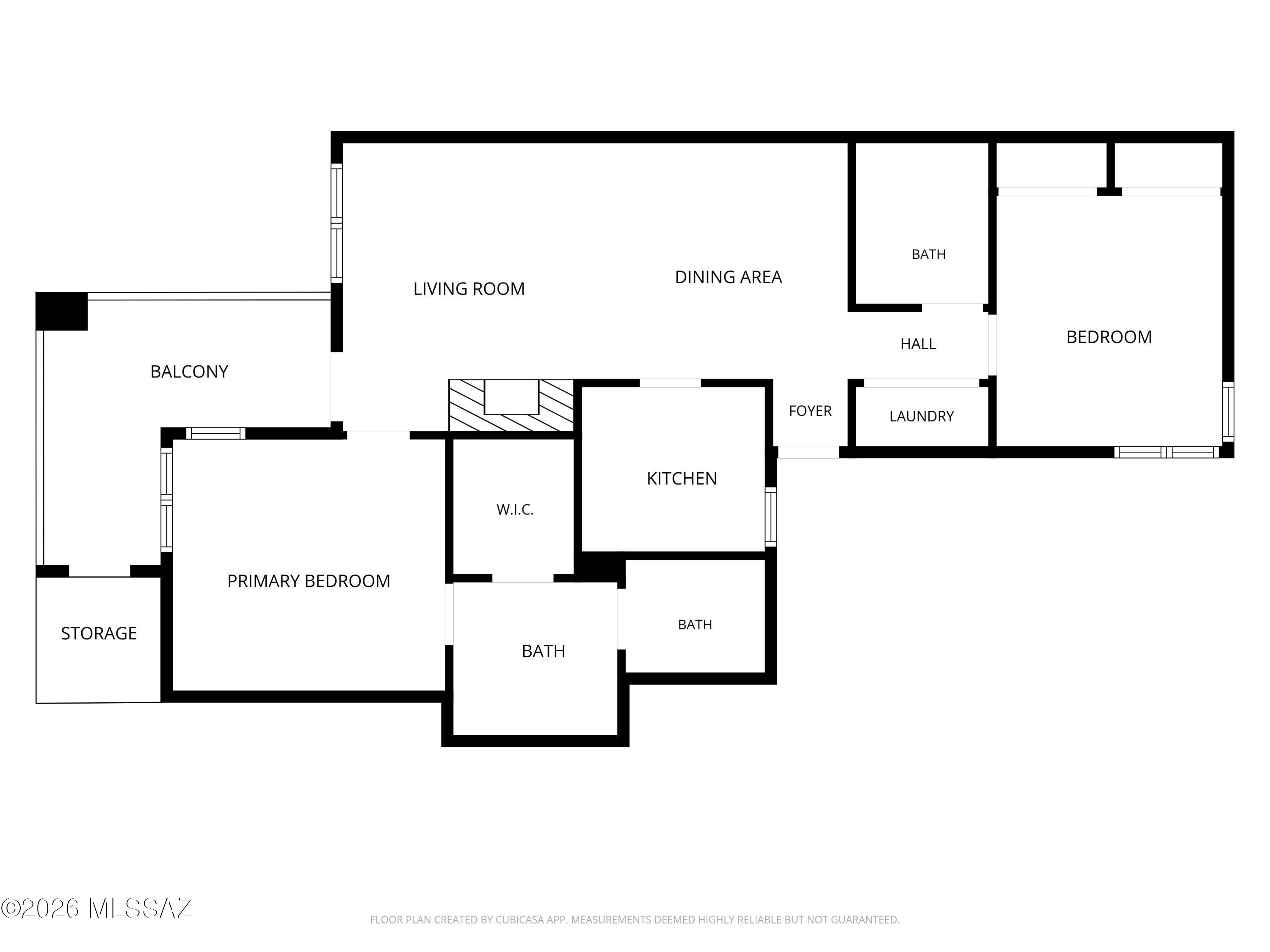5800 North Kolb Road, Unit 1102 Tucson, AZ 85750 - Photo 36 of 36 a picture of a floor plan