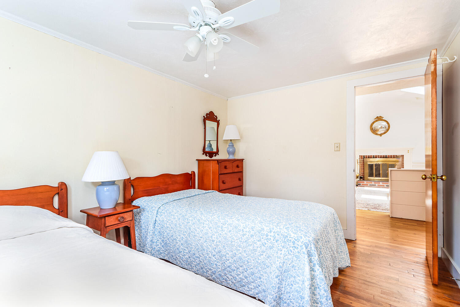 35 Susan Ruth Road Dennis Port, MA 02639 - Photo 14 of 23 a bedroom with two beds and painted walls
