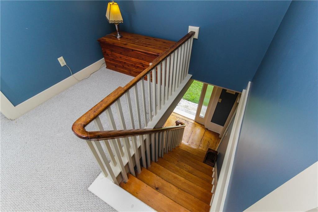 328 Woodside Road Brunswick, ME 04011 - Photo 22 of 32 Original stair case to bedrooms and...