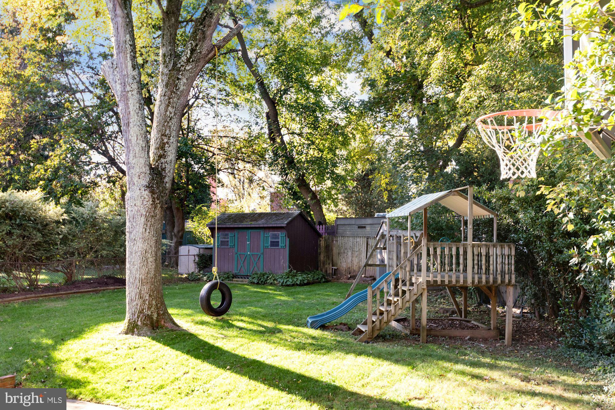 2610 Arvin Street Silver Spring, MD 20902 - Photo 32 of 38 Large backyard w/ 2 sheds & playset.