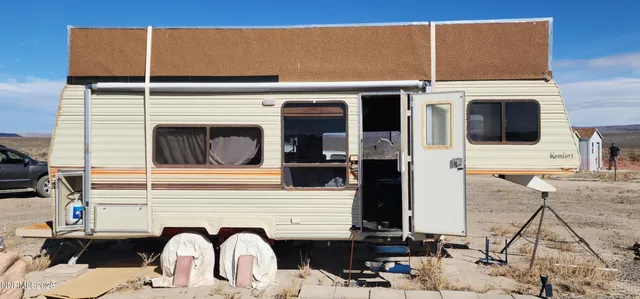 a view of a city from a balcony