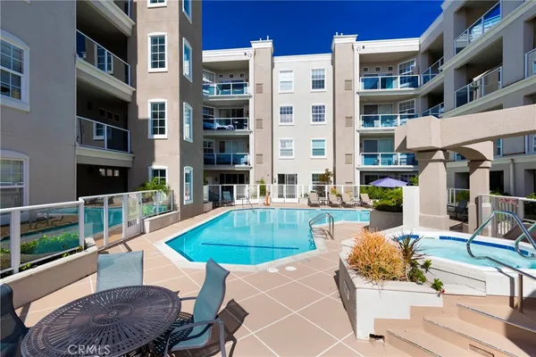 a outdoor space with patio