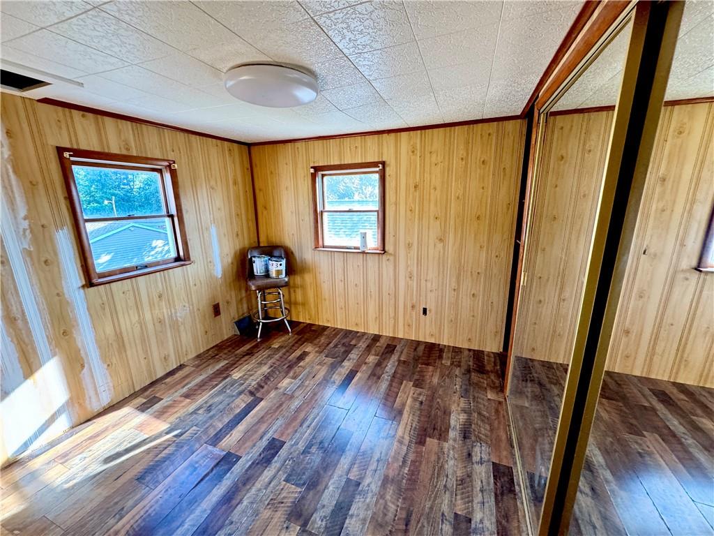 138 Church Street Hopwood, PA 15445 - Photo 23 of 29 a view of a hallway with wooden floor and stairs