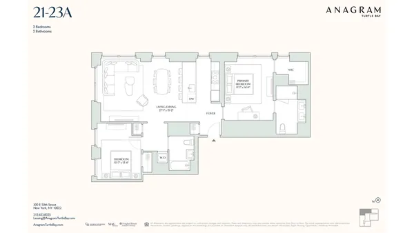 $14,500 | 300 East 50th Street, Unit 21A | Midtown East