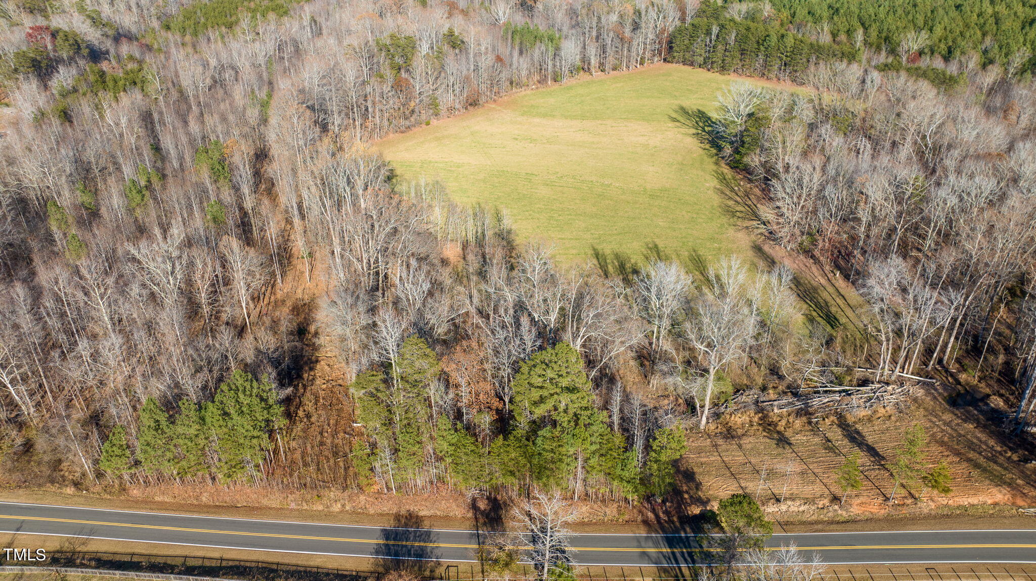 12624 Hampton Road Rougemont, NC 27572 - Photo 8 of 18 a view of swimming pool from a window