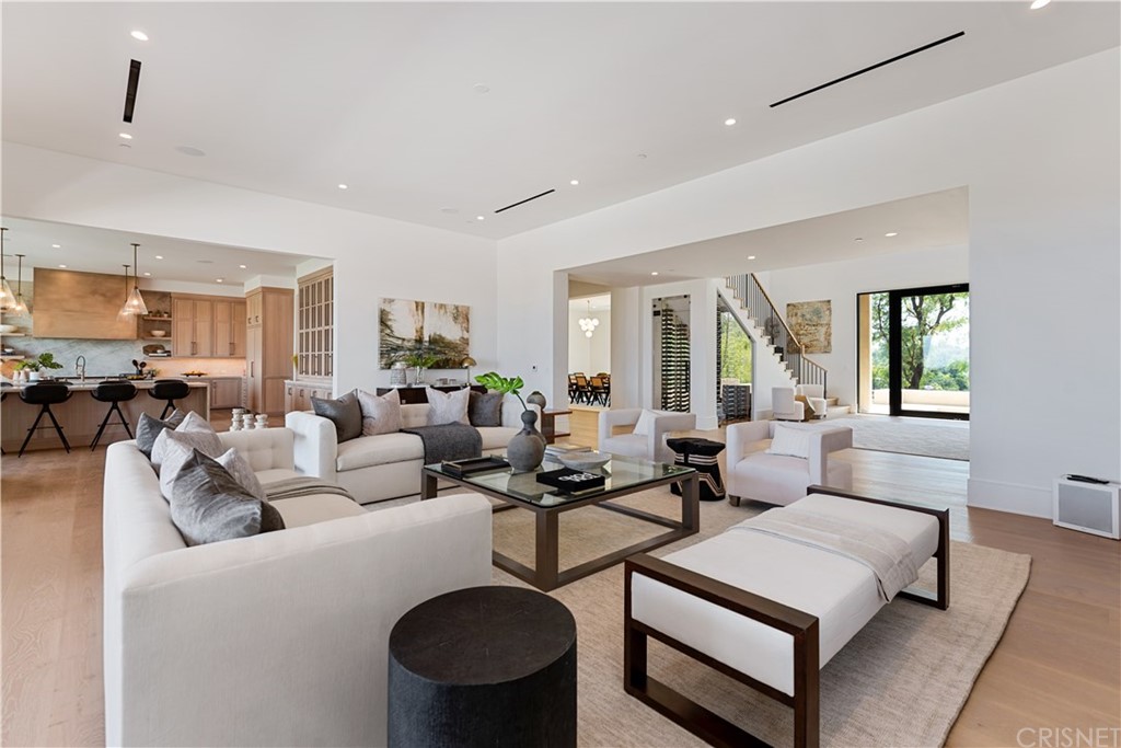 5757 Hoback Glen Road Hidden Hills, CA 91302 - Photo 3 of 47 a living room with furniture and a large window