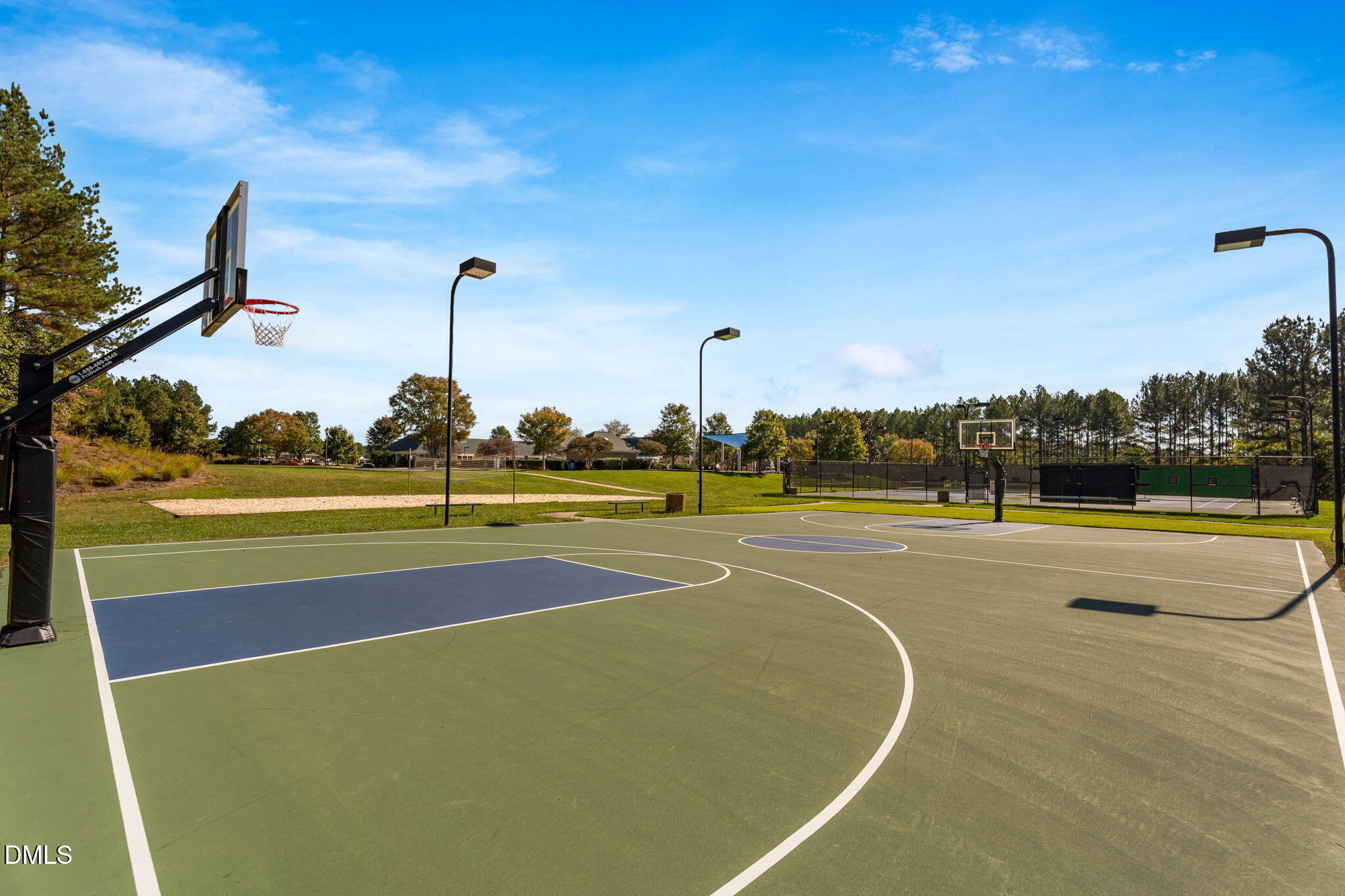 223 Colonial Ridge Drive Pittsboro, NC 27312 - Photo 45 of 47 a view of a basket ball ground