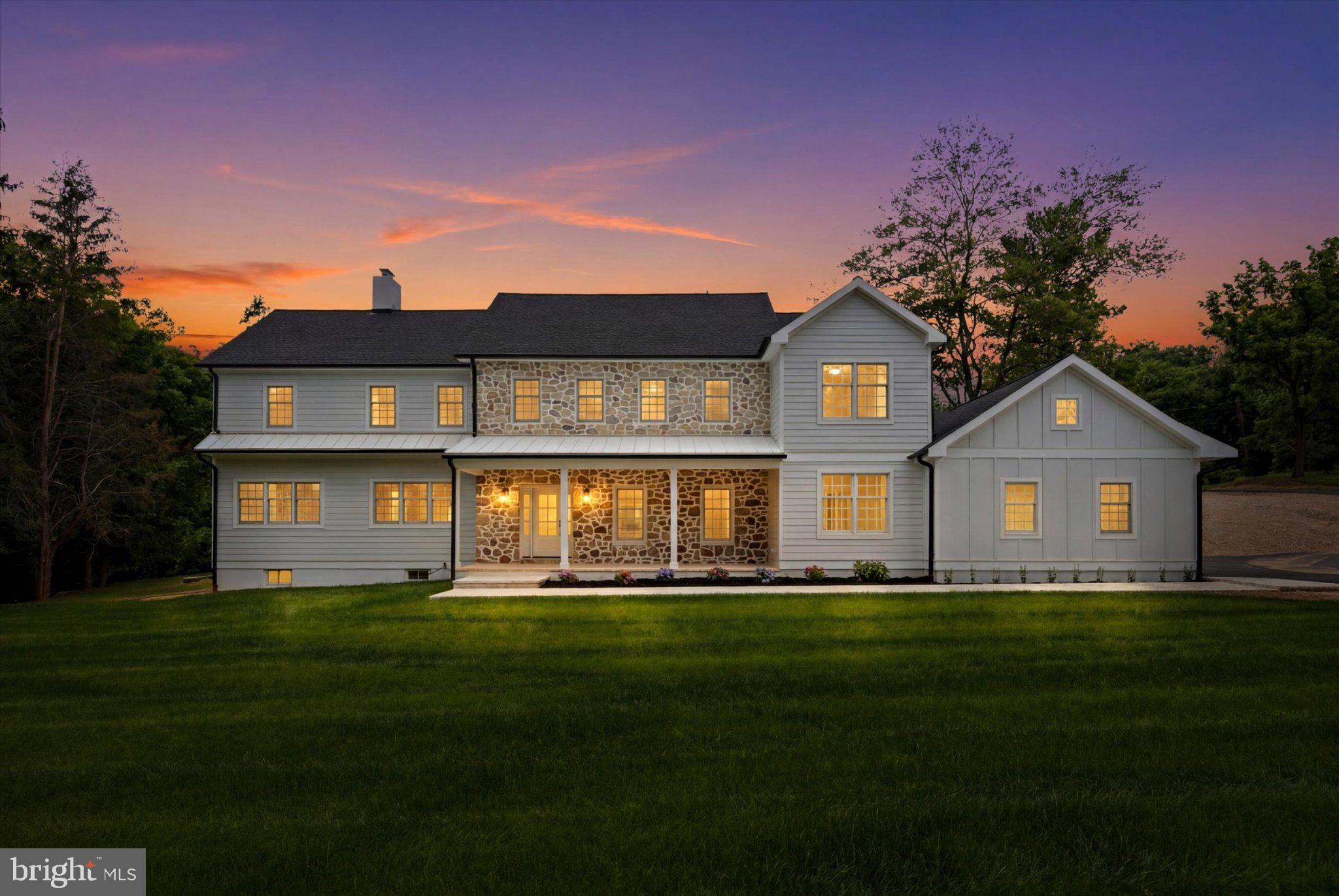 1756 Yellow Springs Road Malvern, PA 19355 - Photo 2 of 43 Charming home at twilight glow.