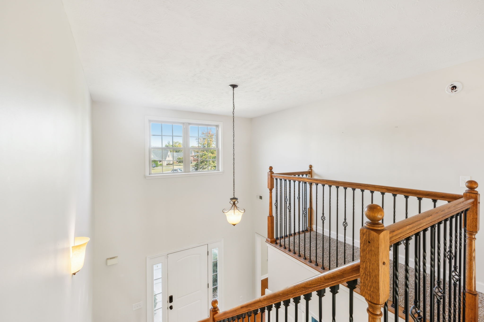 100 Riddick Court Murfreesboro, TN 37127 - Photo 28 of 56 a view of staircase with railing and white walls