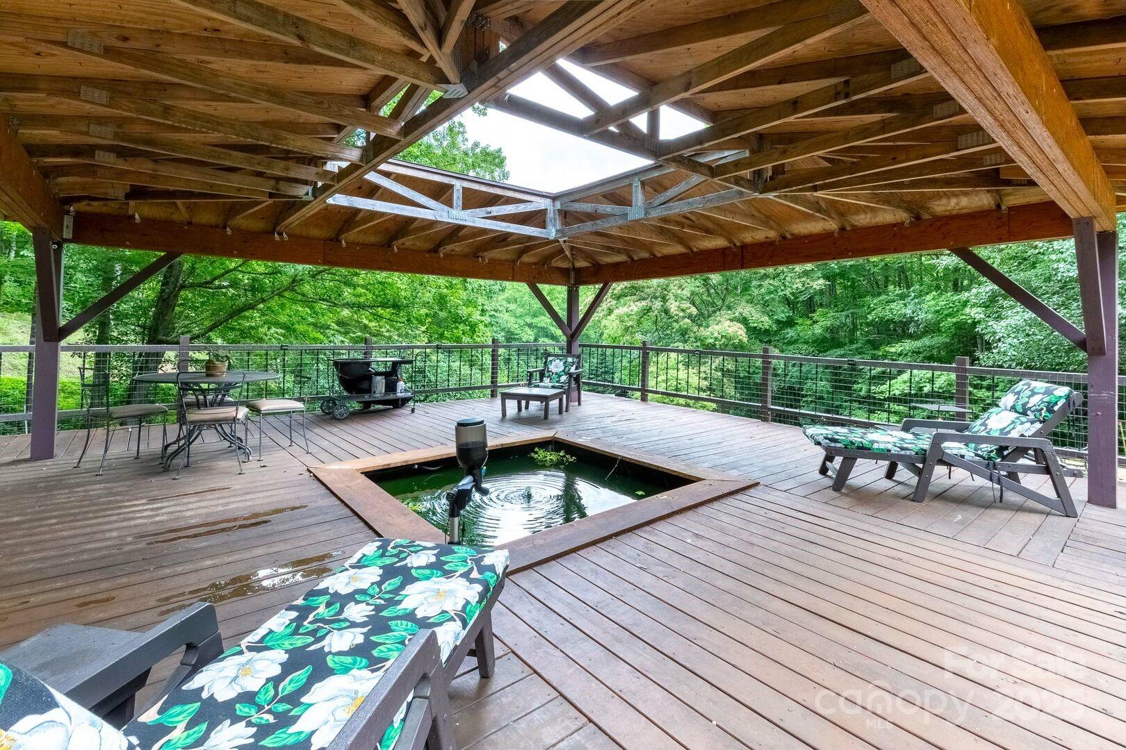 1491 Battle Branch Road Bryson City, NC 28713 - Photo 26 of 34 a view of swimming pool with a patio