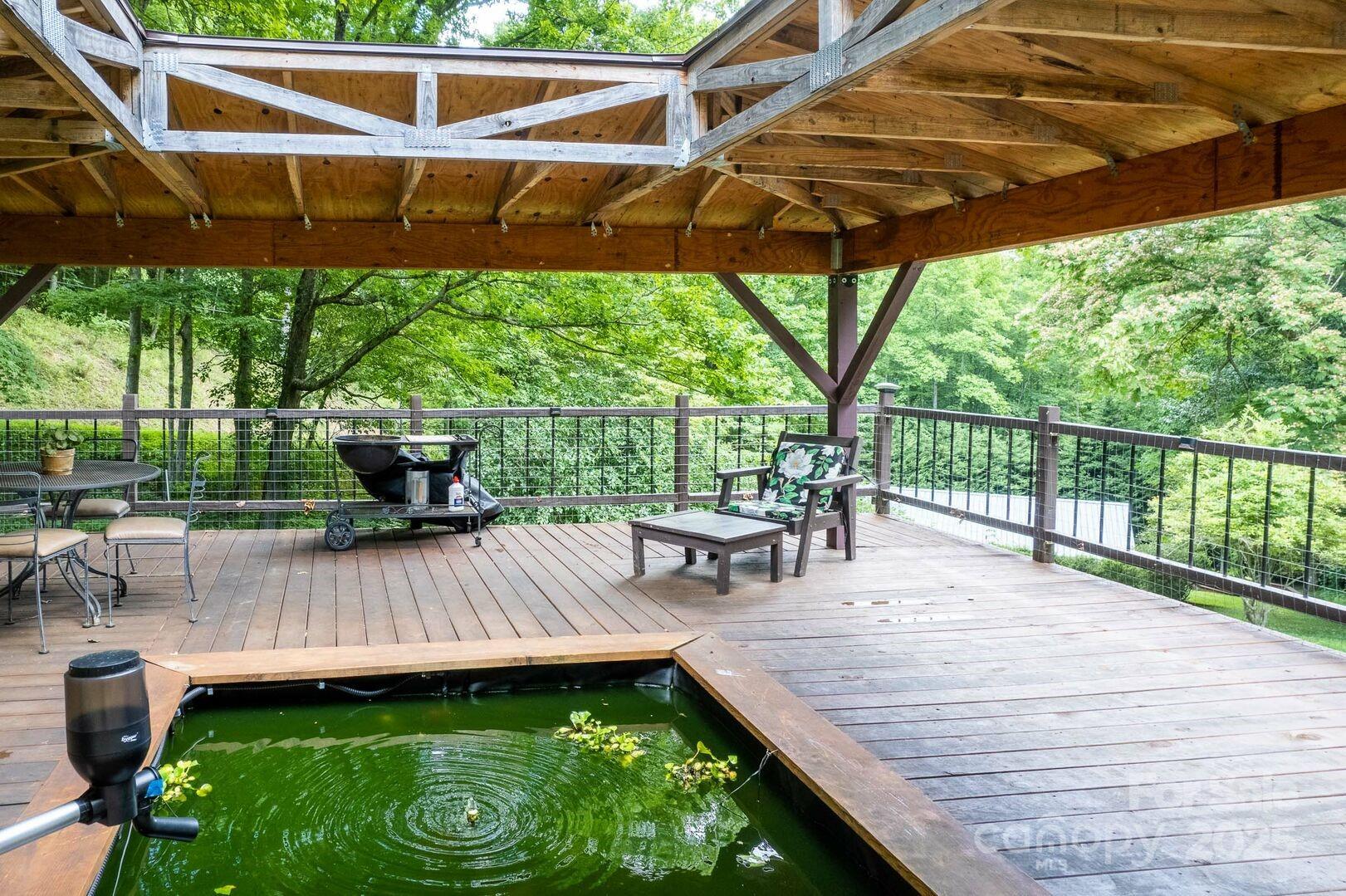 1491 Battle Branch Road Bryson City, NC 28713 - Photo 27 of 34 a view of yard with patio