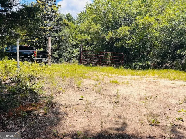 a view of outdoor space and trees