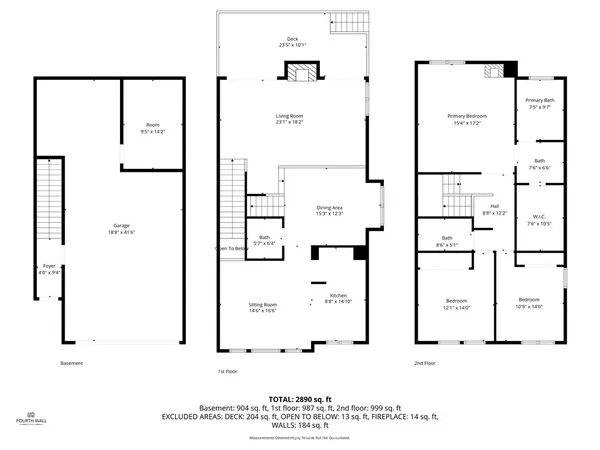 a picture of a floor plan