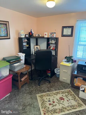 a room with furniture and a rug