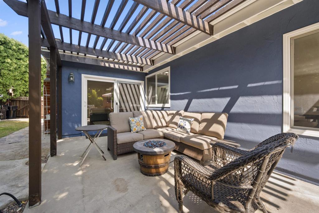 3099 Driscoll Drive San Diego, CA 92117 - Photo 39 of 41 a view of a patio with couple of chairs and a couch