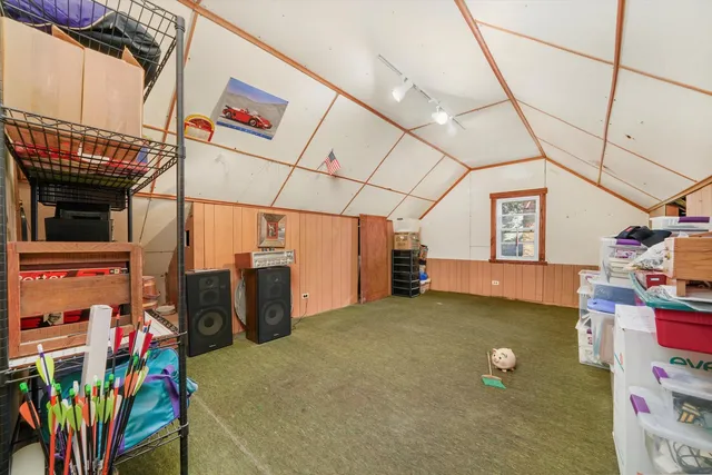 a view of storage and utility room