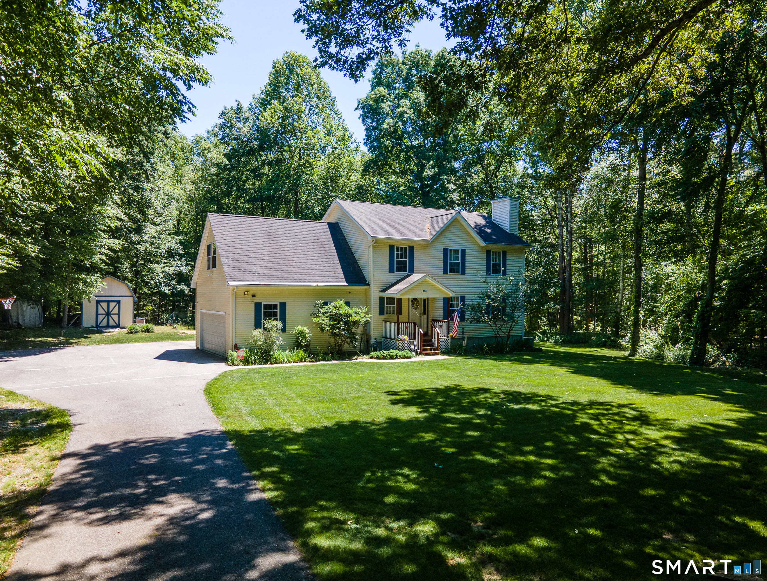 264 North Wawecus Hill Road Norwich, CT 06360 - Photo 1 of 29 FABULOUS 4 BEDROOM COLONIAL ON OVER 1 ACRE OF SCENIC PRIVACY