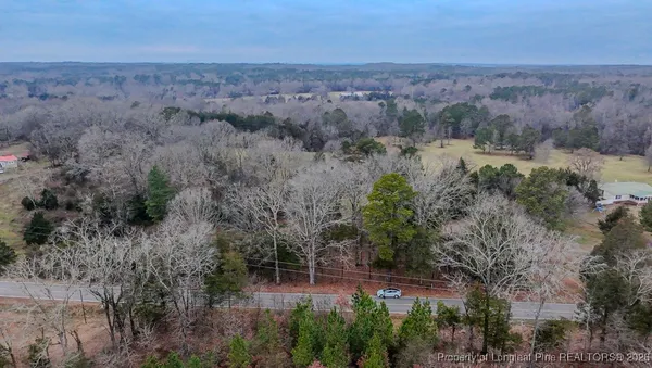 an aerial view of house with outdoor space