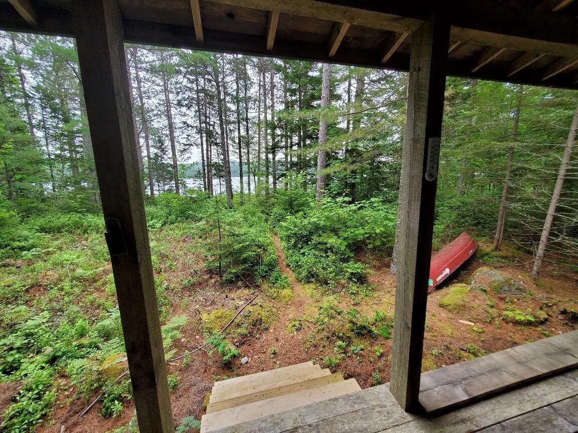 0 Hideaway Cove Road Beddington, ME 04622 - Photo 11 of 55 lake from porch