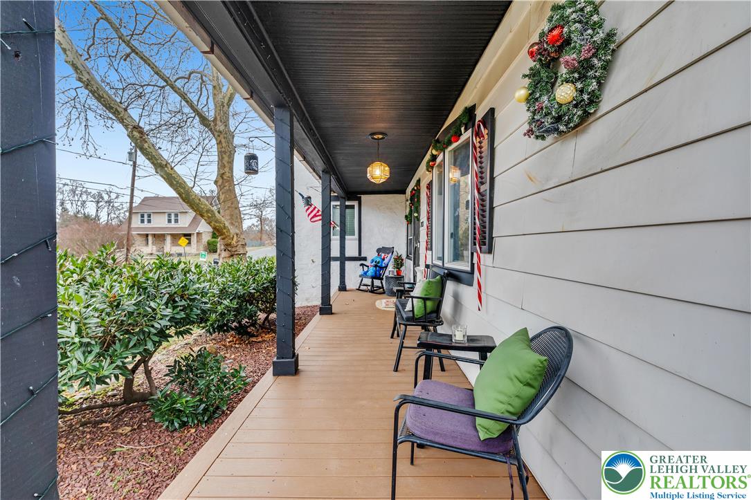 2031 Wayne Street Bethlehem, PA 18020 - Photo 3 of 36 a porch with seating space