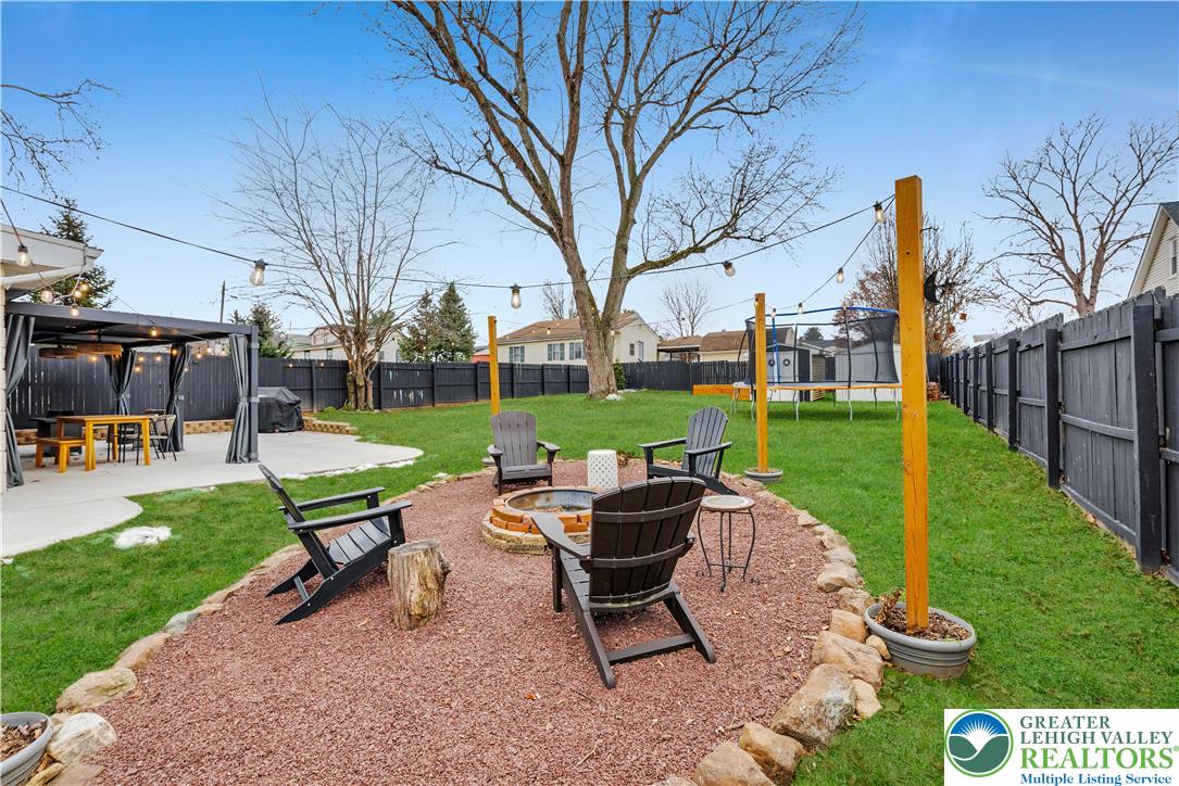 2031 Wayne Street Bethlehem, PA 18020 - Photo 7 of 36 a view of a garden with chairs and a table