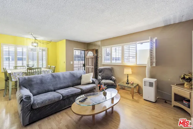 a close view of a table and chair