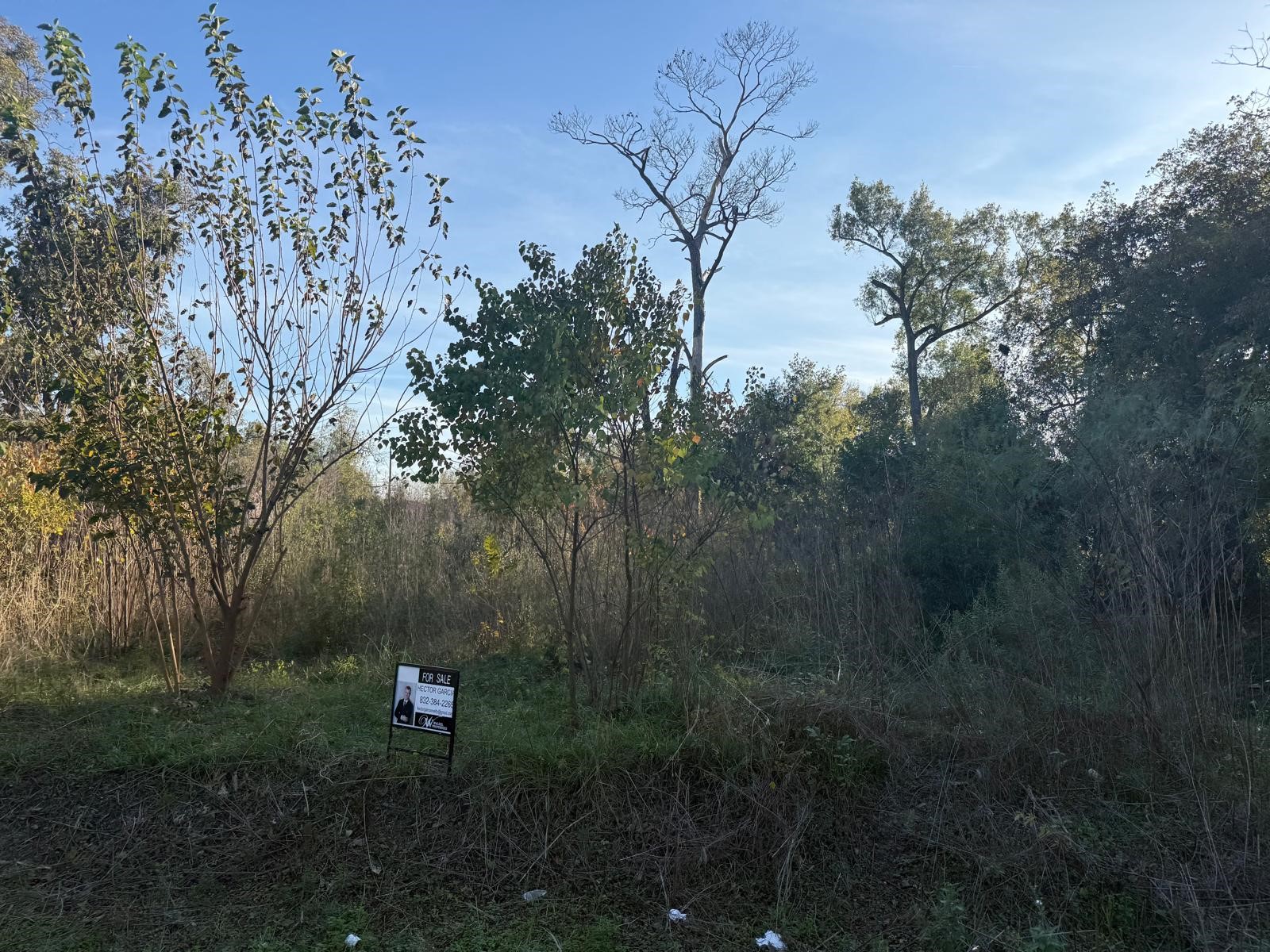 4804 Bostic Street Houston, TX 77016 - Photo 3 of 7 a view of backyard with green space