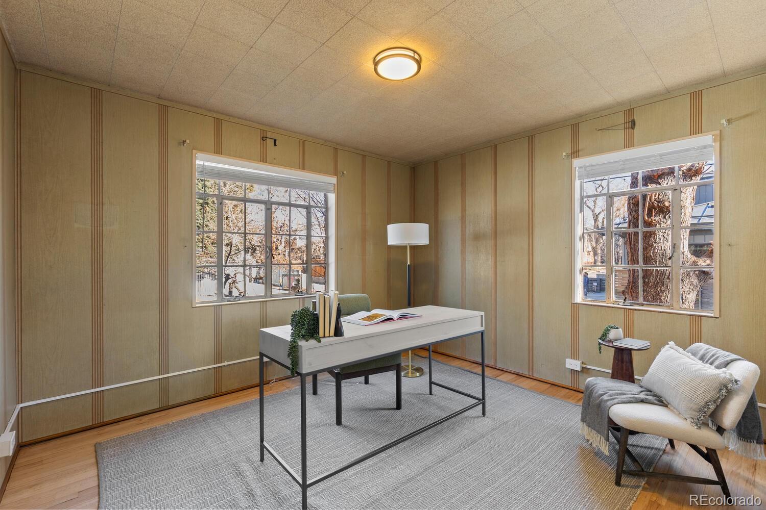 390 Dexter Street Denver, CO 80220 - Photo 19 of 30 a workspace with furniture and a window