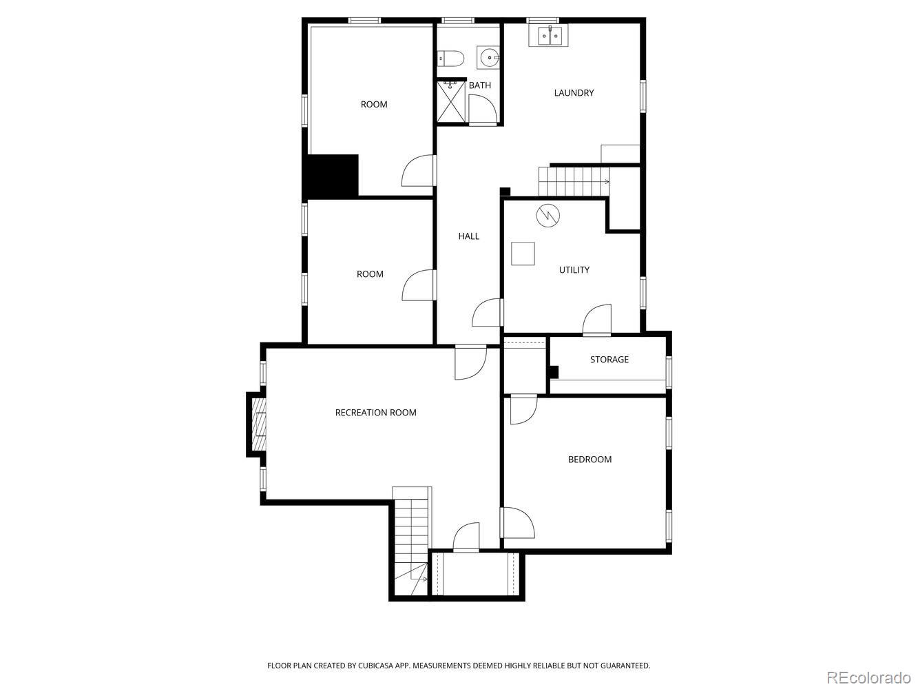 390 Dexter Street Denver, CO 80220 - Photo 30 of 30 a picture of a floor plan