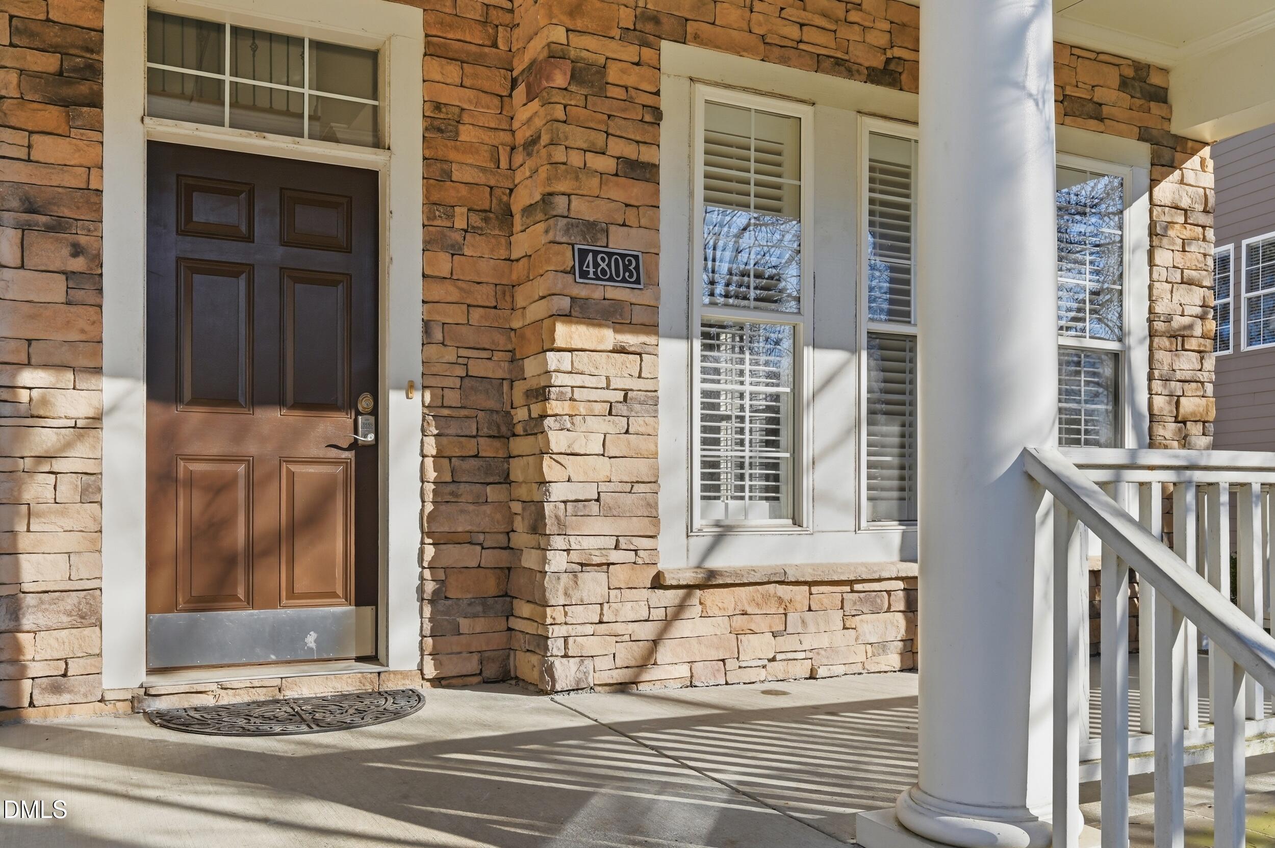 4803 Marena Place Durham, NC 27707 - Photo 2 of 42 a view of a door of the house