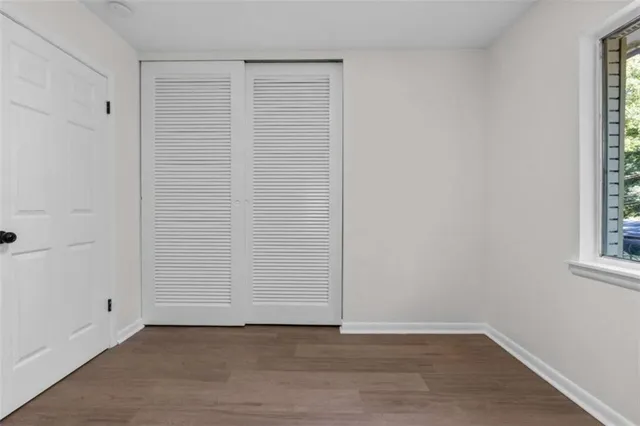 wooden floor in an empty room