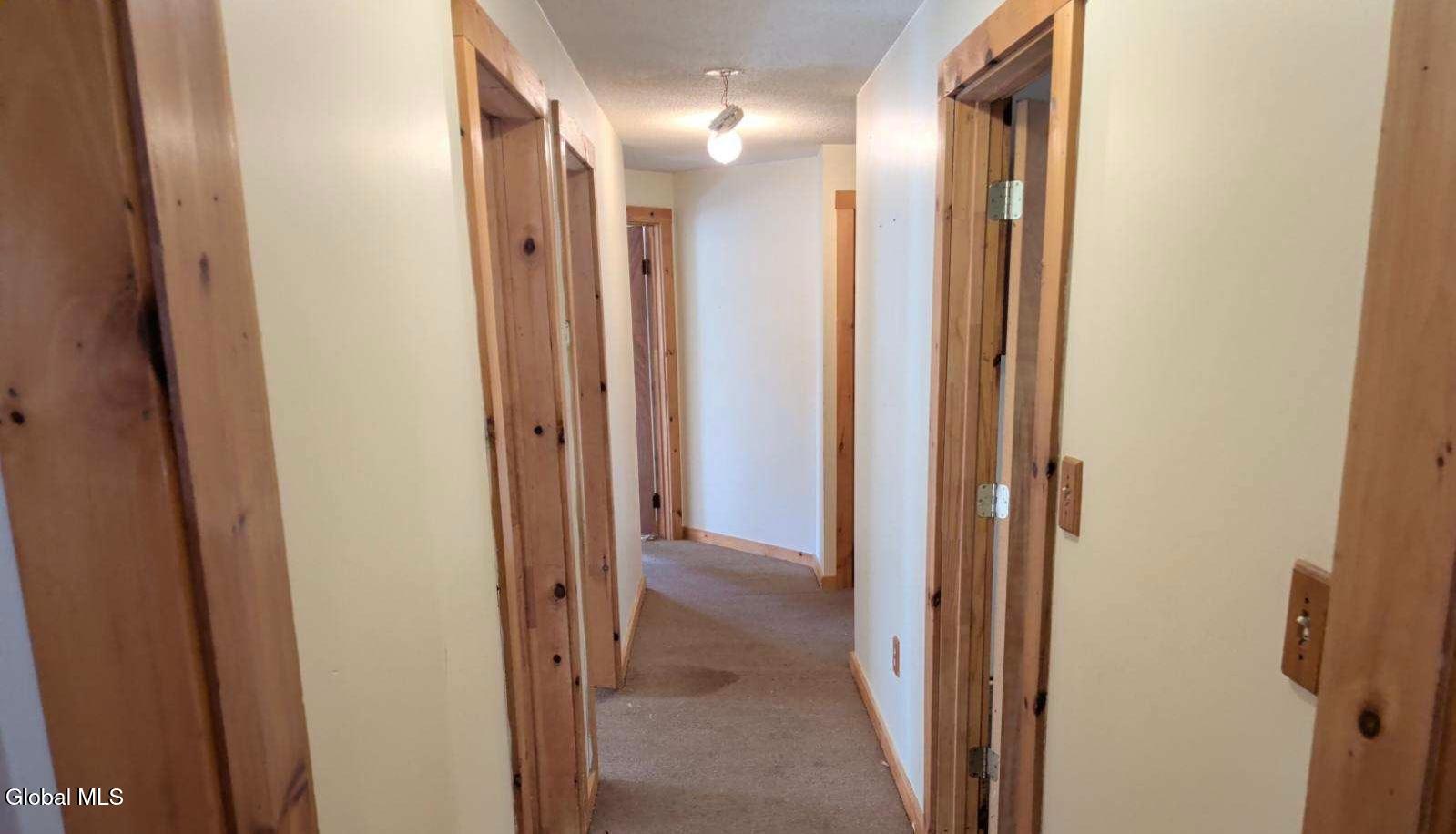 122 Cutting Road Lewis, NY 12932 - Photo 22 of 27 hallway to bedrooms and bathroom