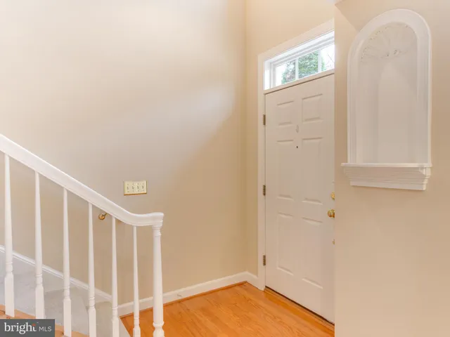 a view of front door