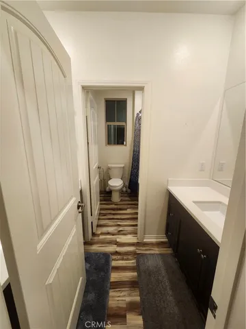 a view of a room with a sink