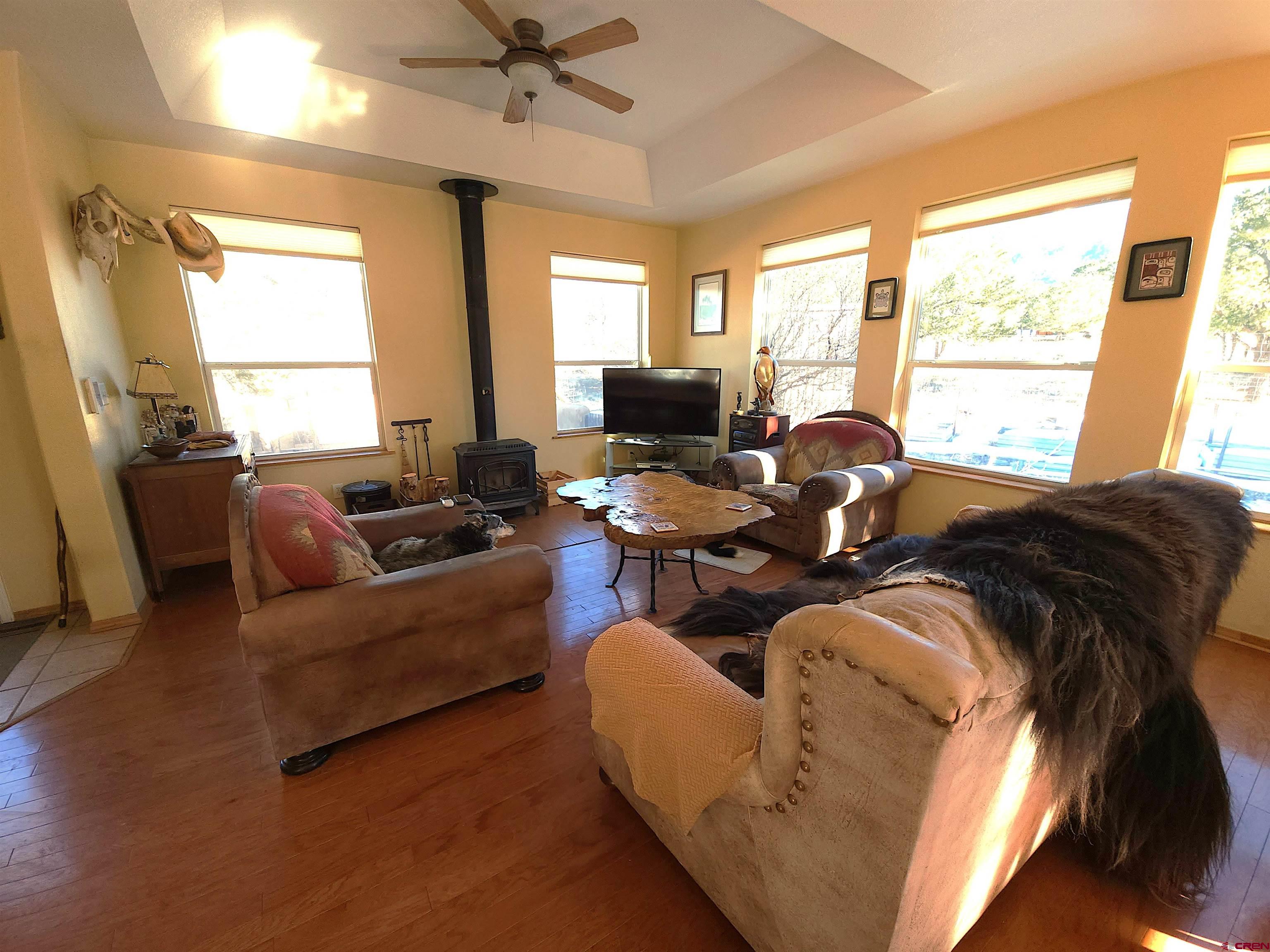 323 Holiday Overlook Crestone, CO 81131 - Photo 15 of 30 a living room with furniture and a large window