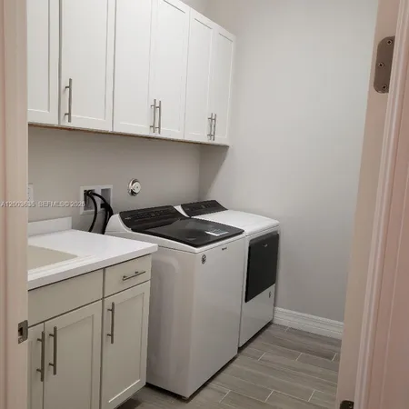 a room with storage and utility