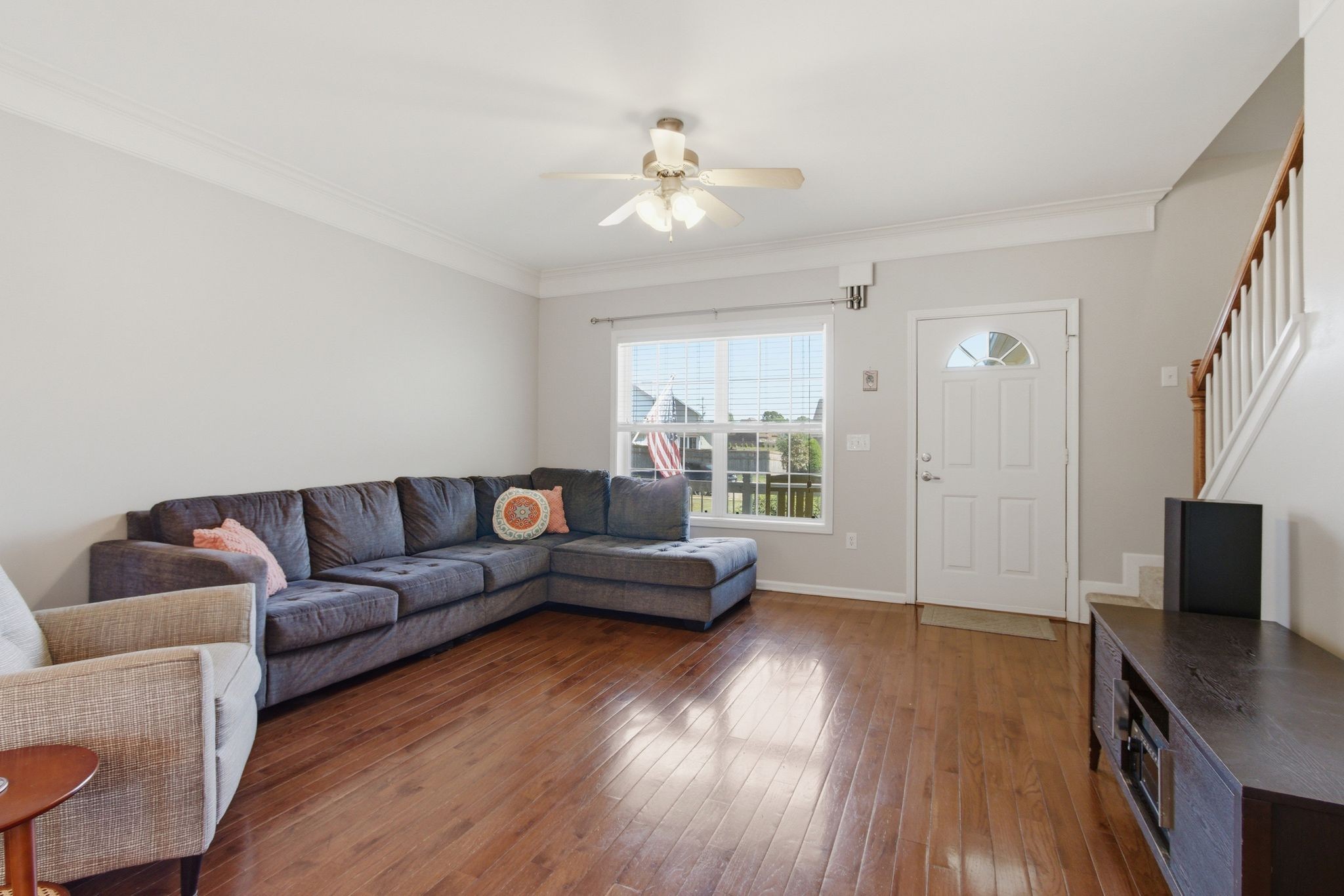 1503 Chapman Lane Spring Hill, TN 37174 - Photo 6 of 33 a living room with furniture and a flat screen tv