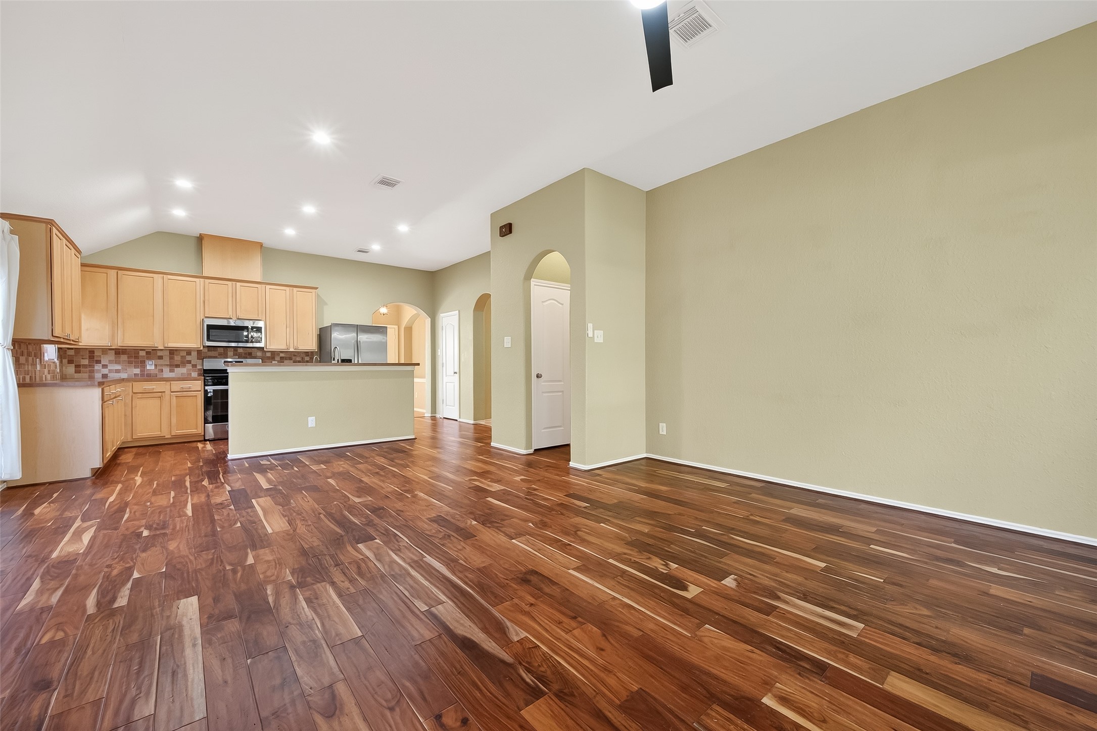 2311 Cory Crossing Lane Spring, TX 77386 - Photo 25 of 48 a view of kitchen with wooden floor