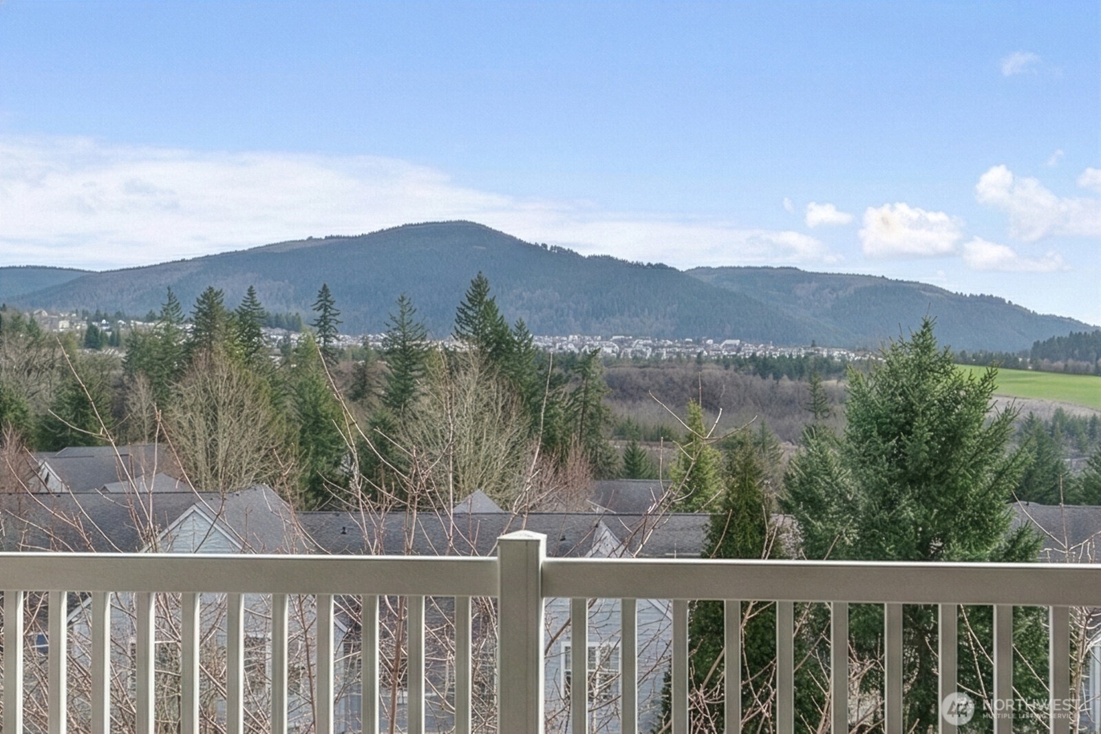 23420 Southeast Black Nugget Road, Unit F302 Issaquah, WA 98029 - Photo 6 of 19 a view of a city with mountain