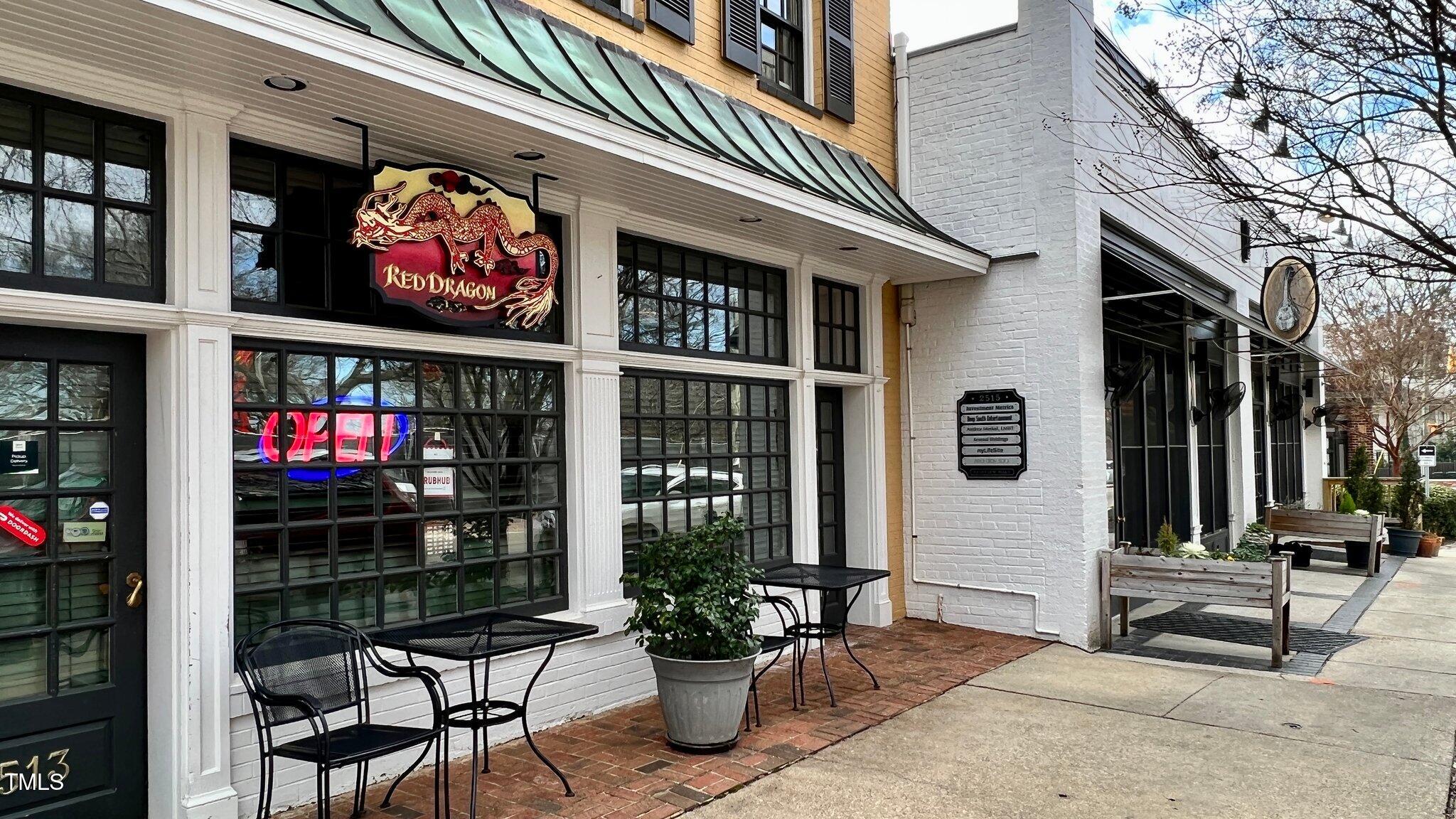 2625 Dover Road Raleigh, NC 27608 - Photo 54 of 57 a view of people sitting in front of retail shop