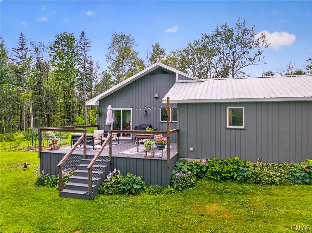 6666 Bankert Road Western, NY 13303 - Photo 2 of 50 Back deck of house