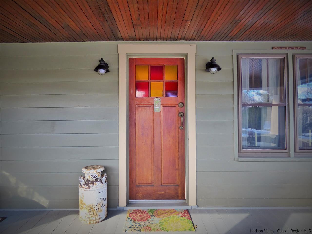 21 Crittenden Street Wallkill, NY 12589 - Photo 20 of 28 a view of an front door and a window