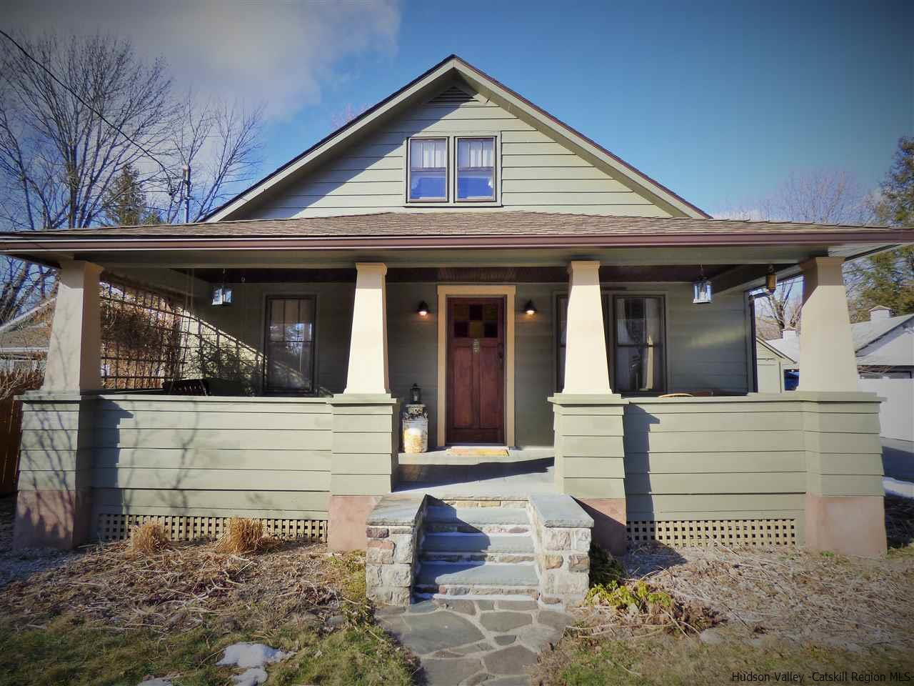 21 Crittenden Street Wallkill, NY 12589 - Photo 24 of 28 a front view of a house with garden