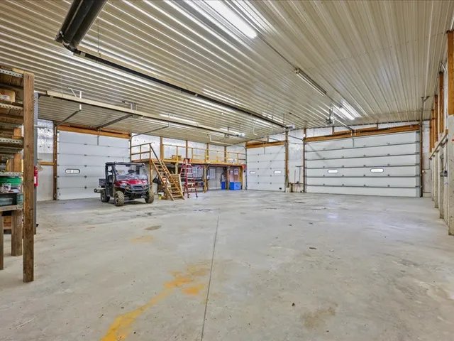 a view of large room with a sink