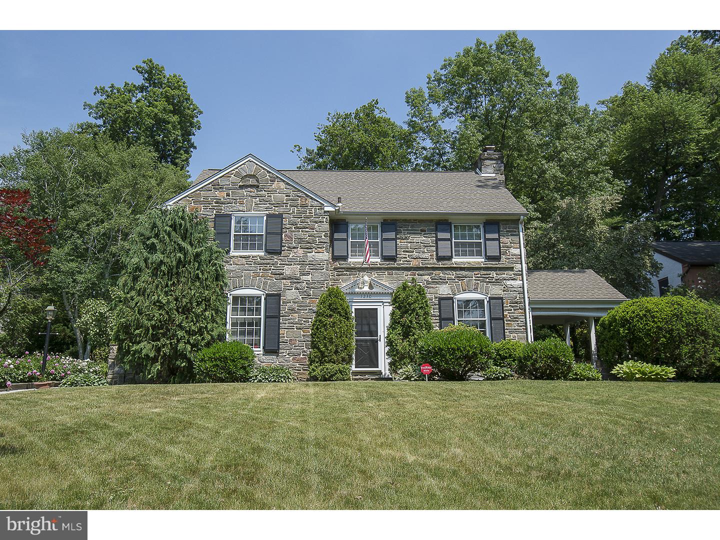 1230 Knox Road Wynnewood, PA 19096 - Photo 1 of 25 Exterior Front